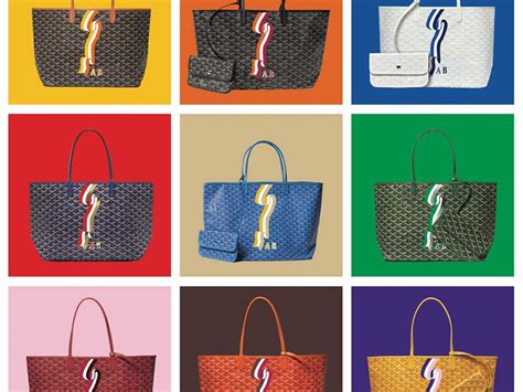 get goyard painted|goyard online personalization.